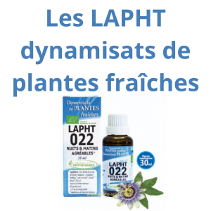 LAPHT dynamisats de plantes fraîches du laboratoire phytofrance